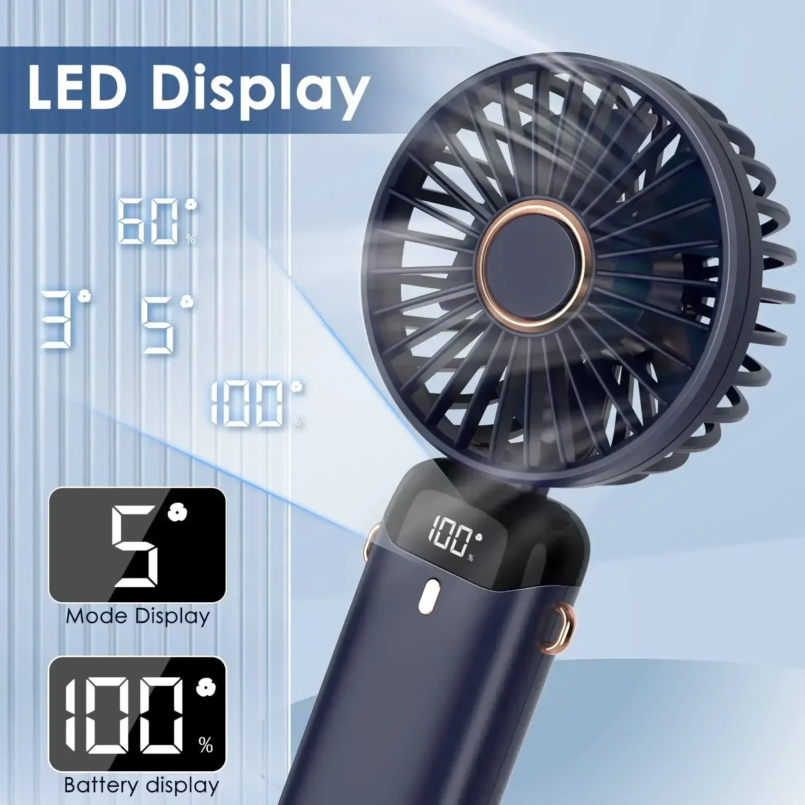 Smart Mini Portable Fan